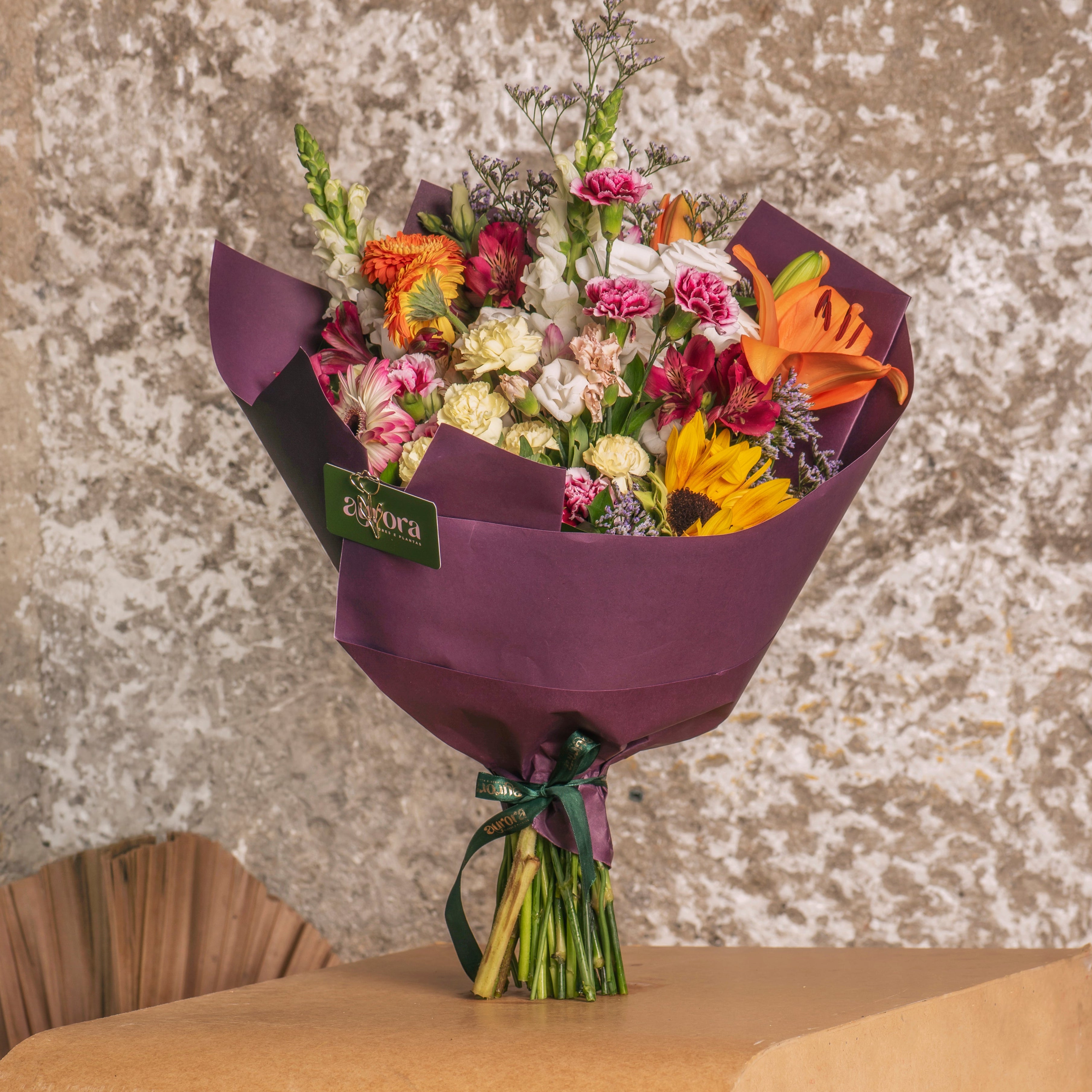 Primavera Premium - Buquê G colorido