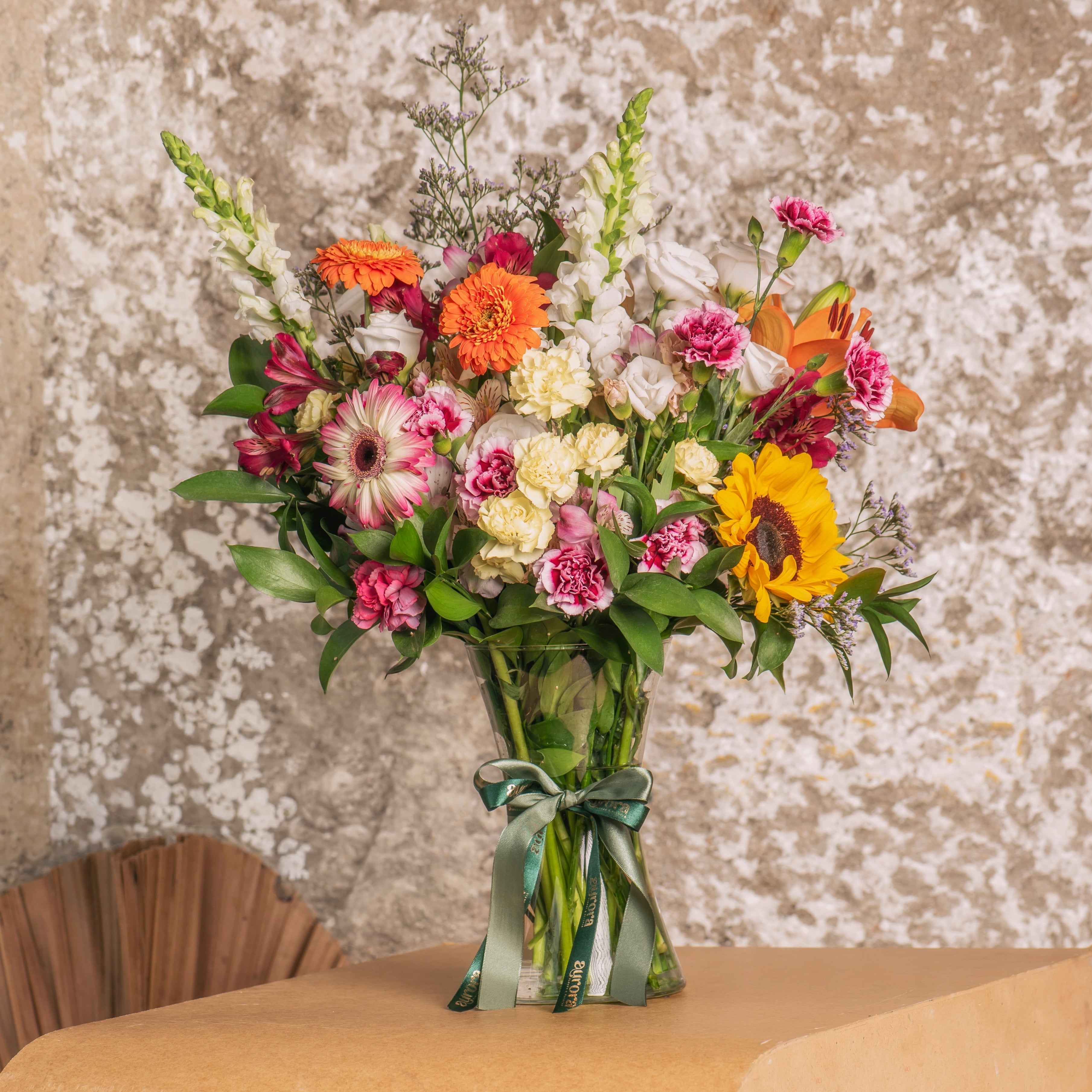 Primavera - Arranjo Colorido G em vaso