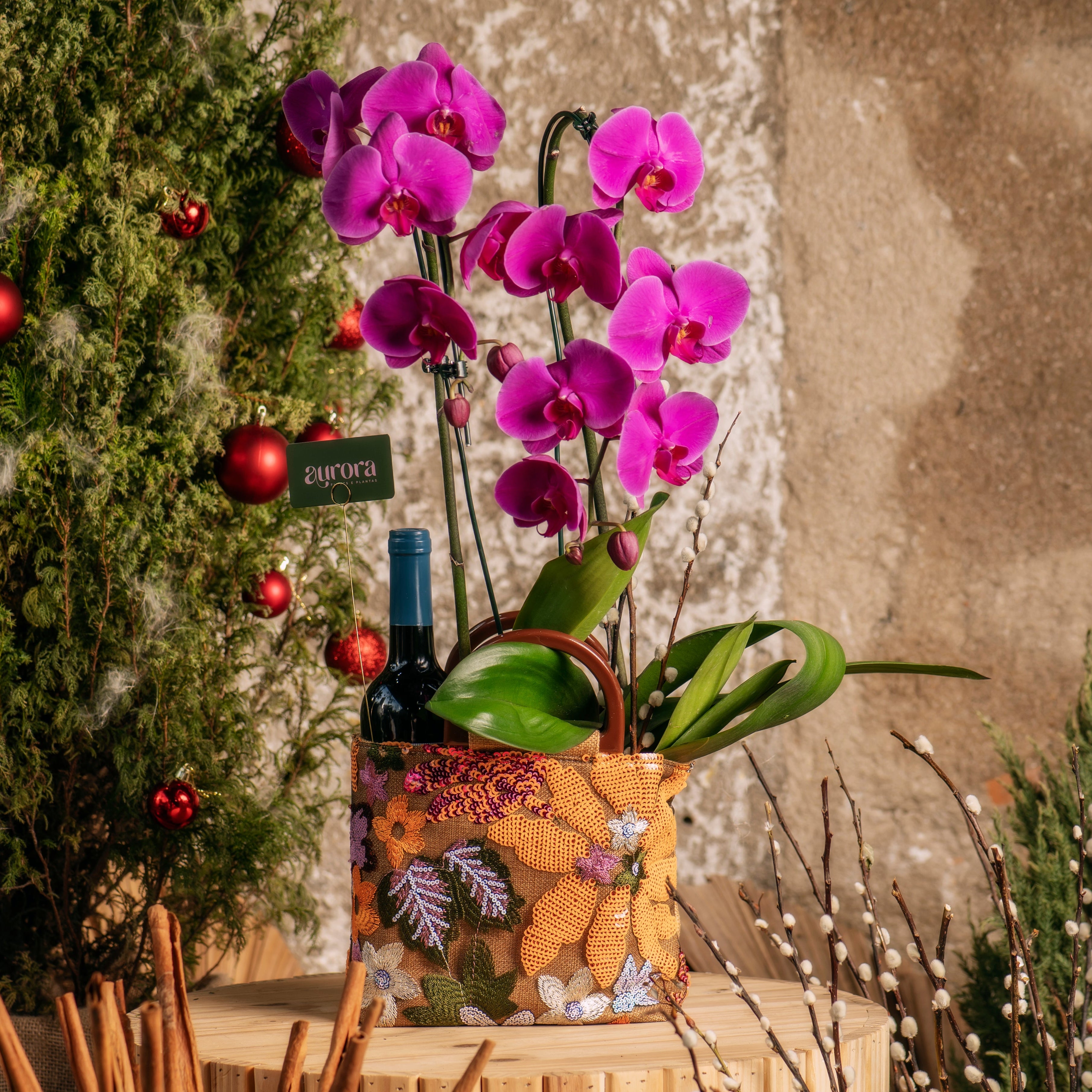 Bolsa Bordada Flores